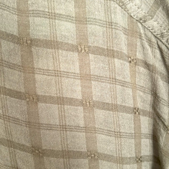 Moss green Max Studio button down shirt - Picture 3 of 7